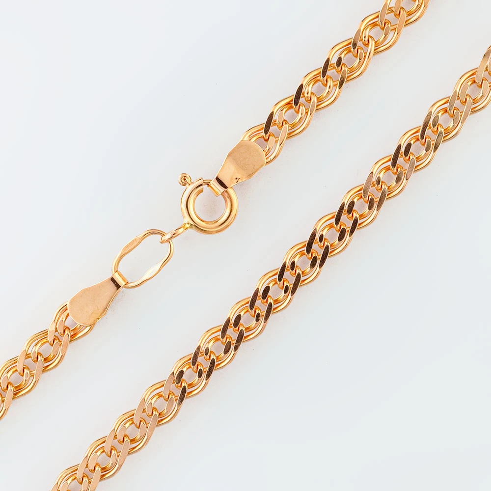 Цепь из красного золота 585 пробы