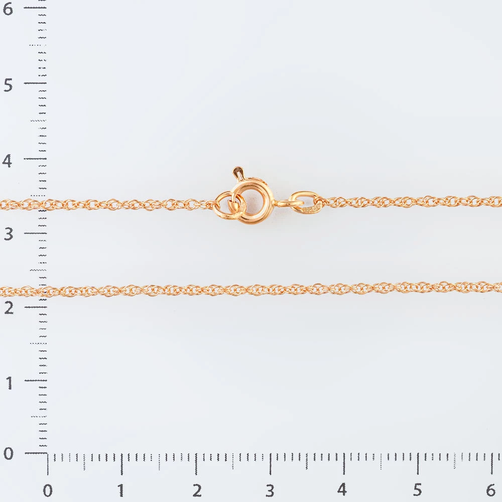 Цепь из красного золота 585 пробы