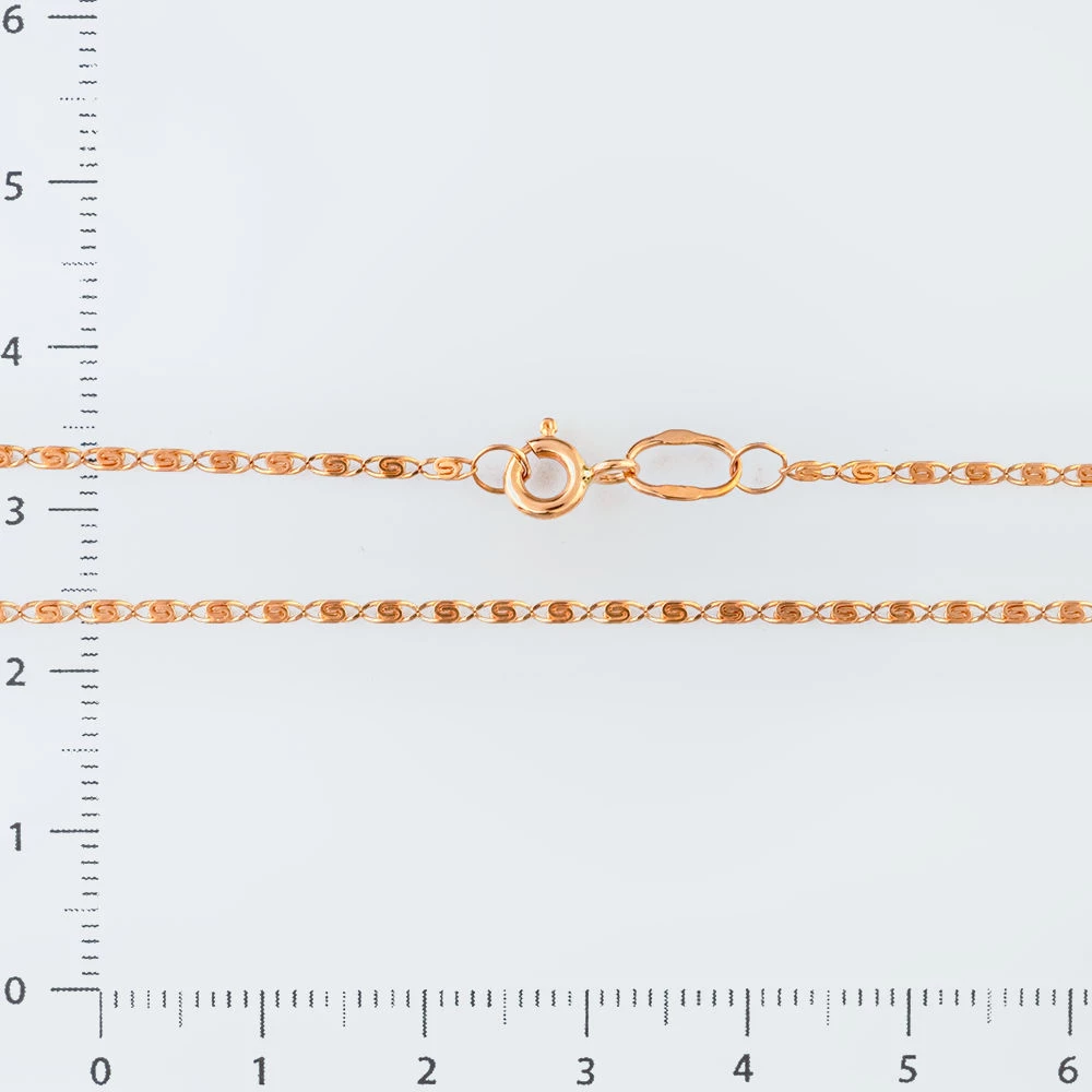 Цепь из красного золота 585 пробы