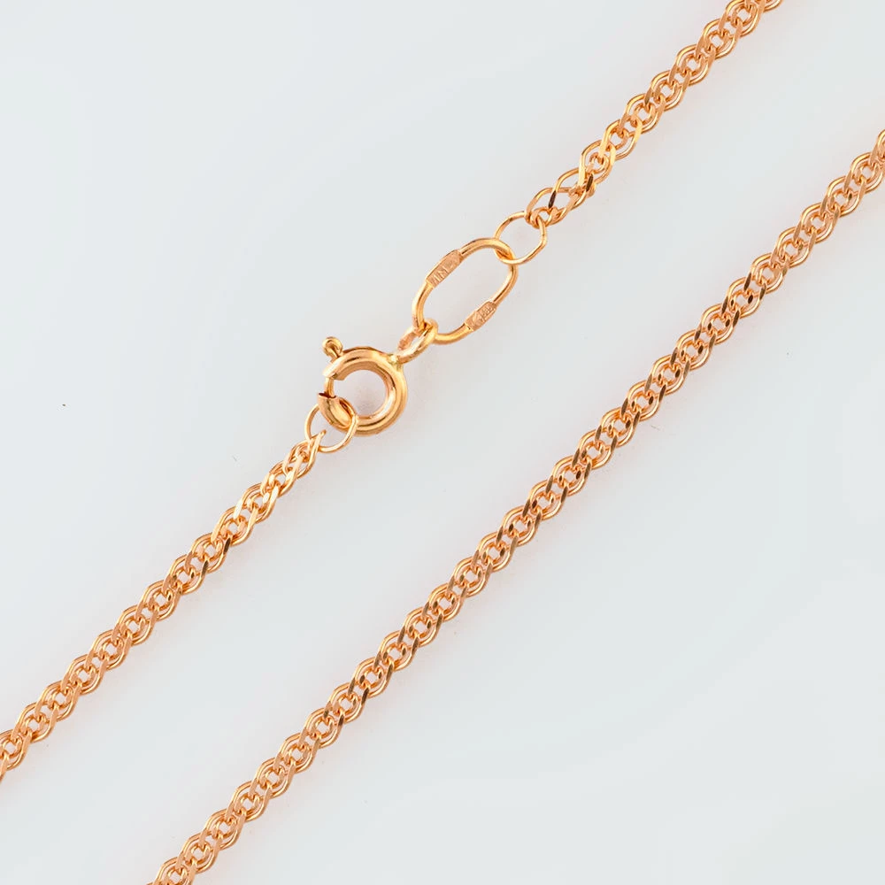 Цепь из красного золота 585 пробы