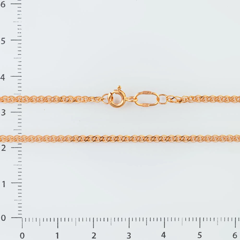 Цепь из красного золота 585 пробы