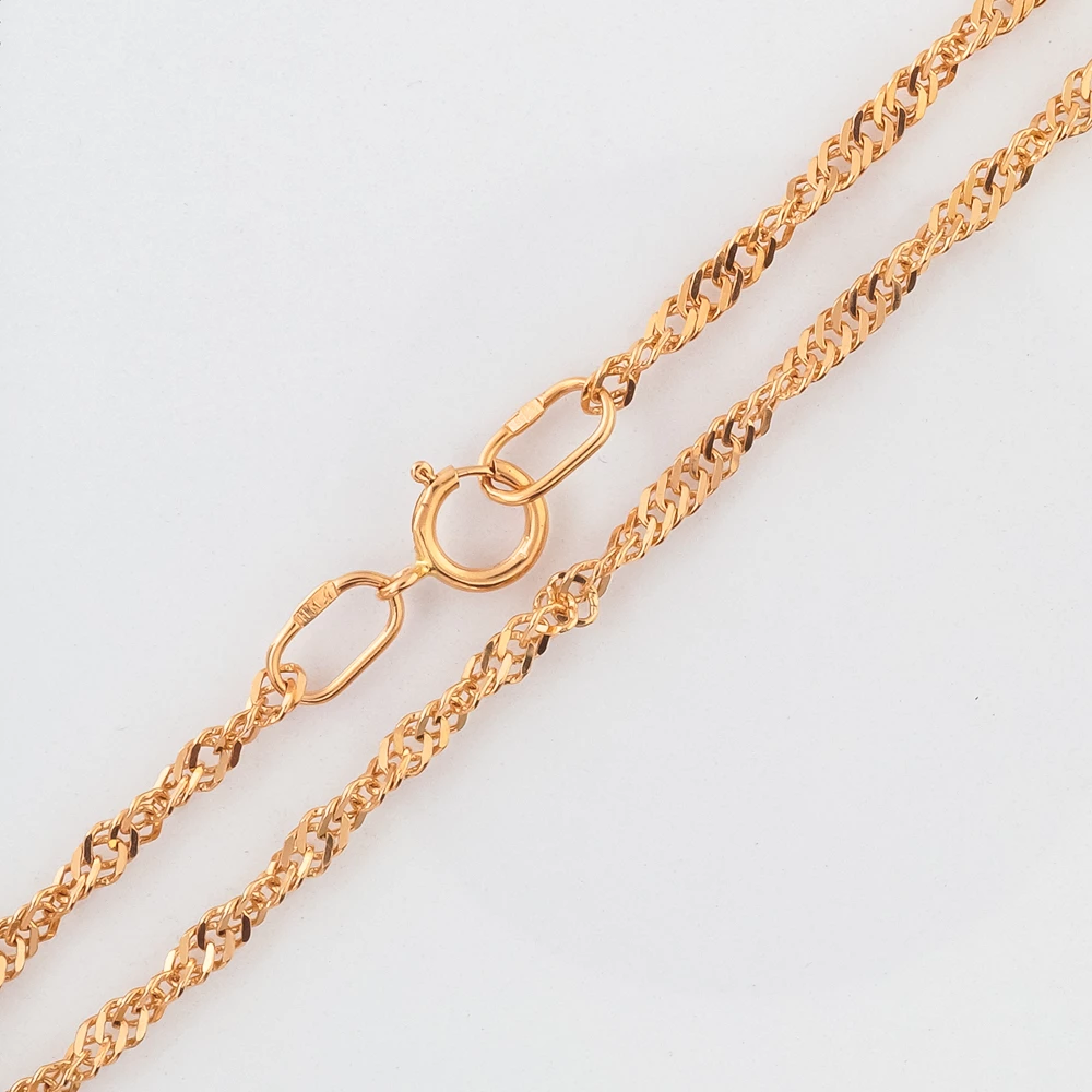 Цепь из красного золота 585 пробы