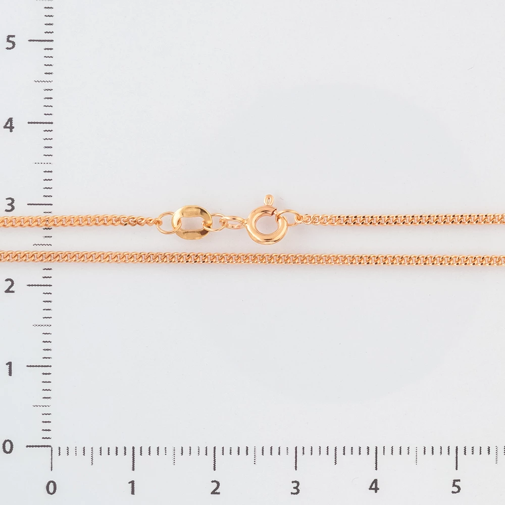 Цепь из красного золота 585 пробы