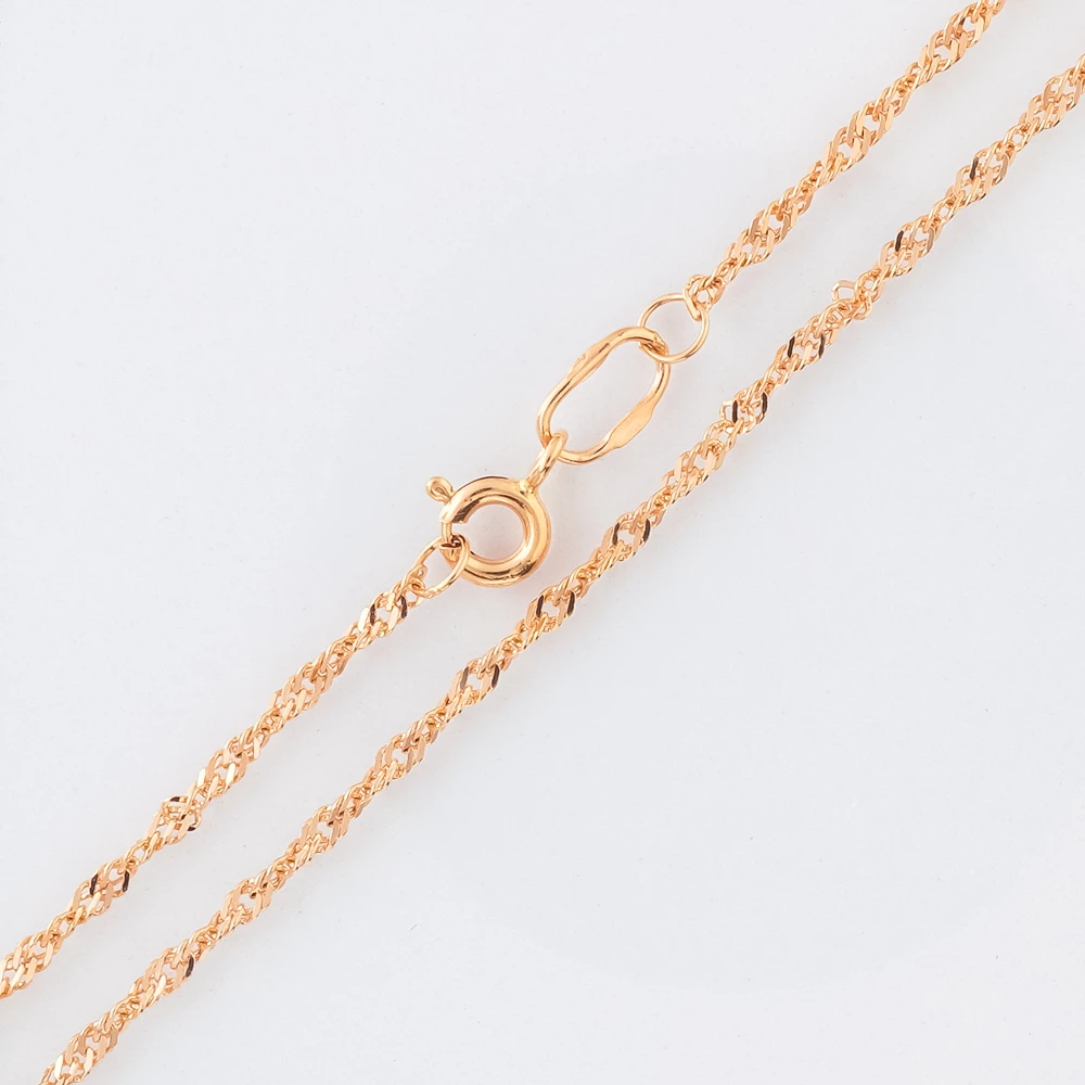 Цепь из красного золота 585 пробы