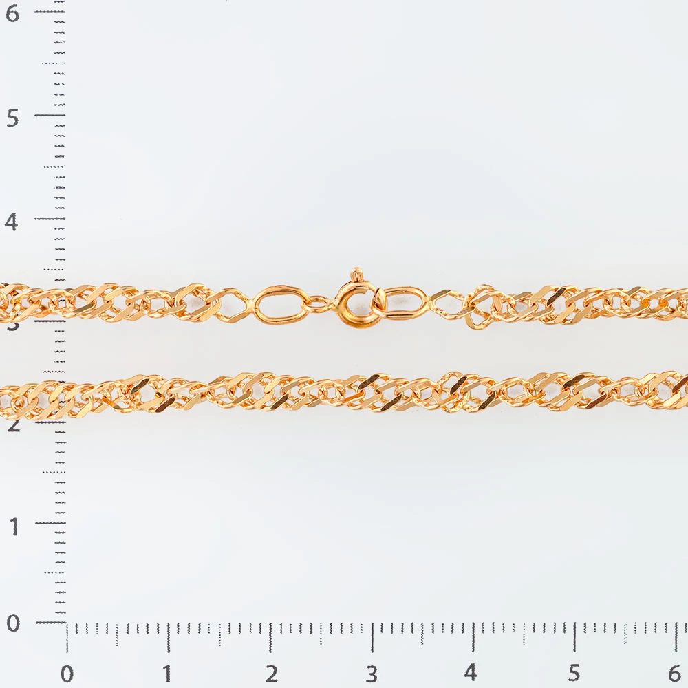 Цепь из красного золота 585 пробы