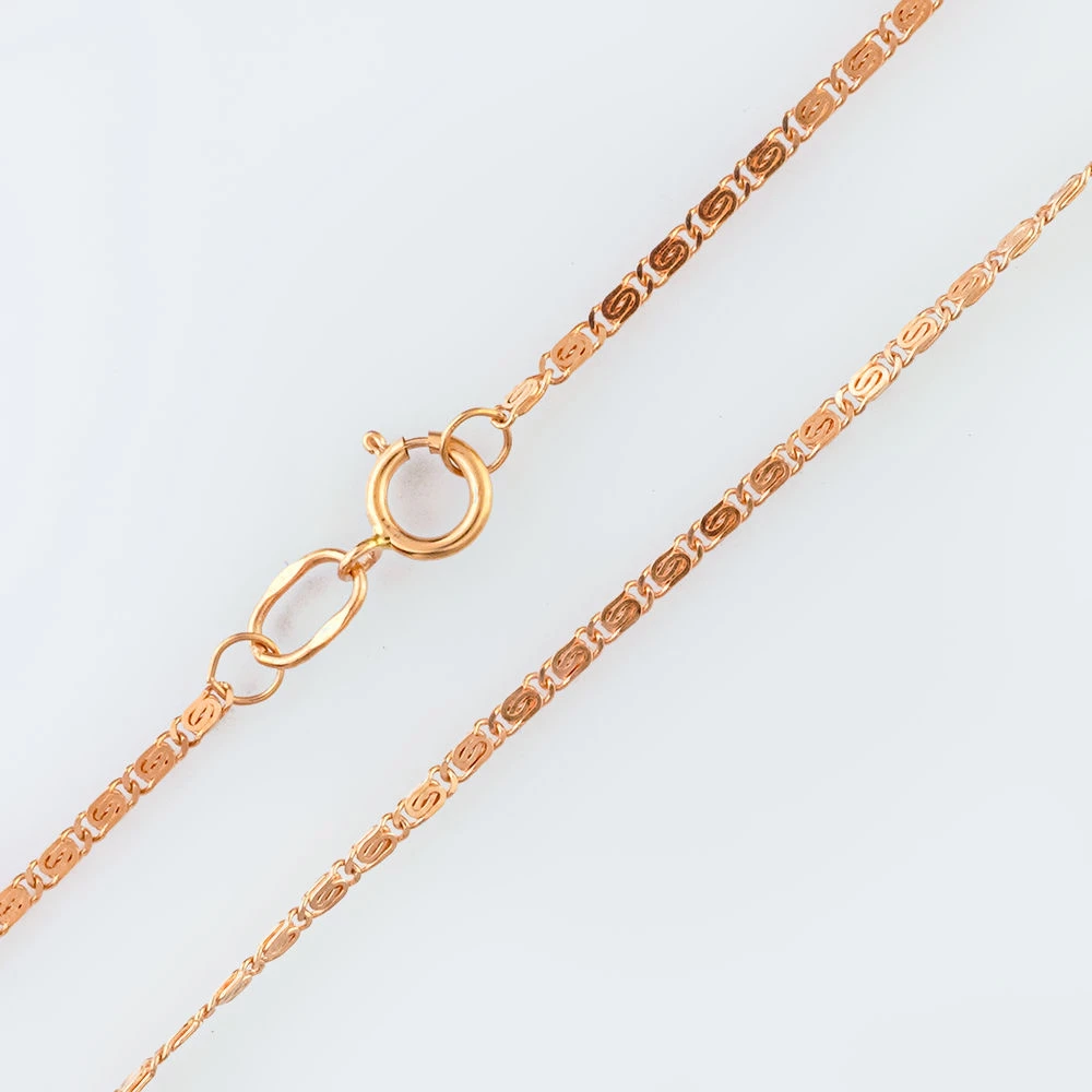 Цепь из красного золота 585 пробы