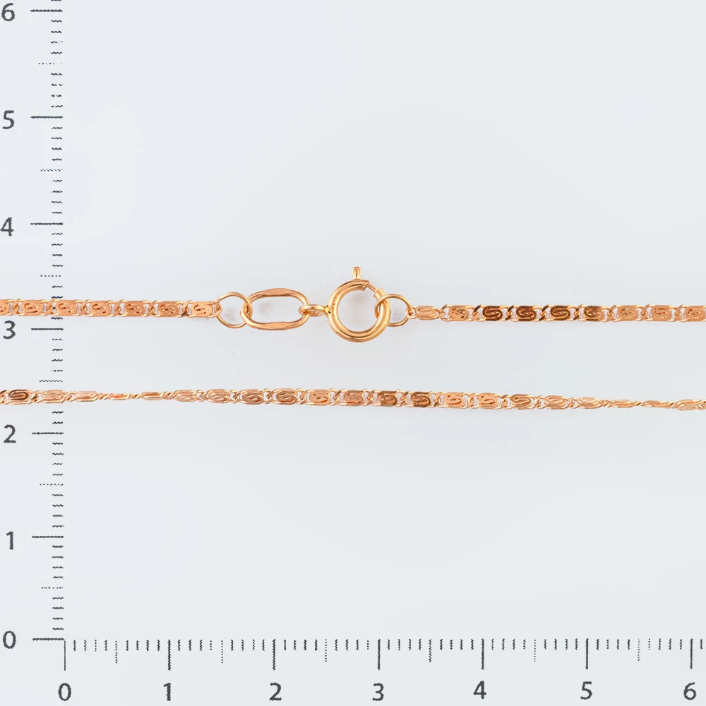 Цепь из красного золота 585 пробы