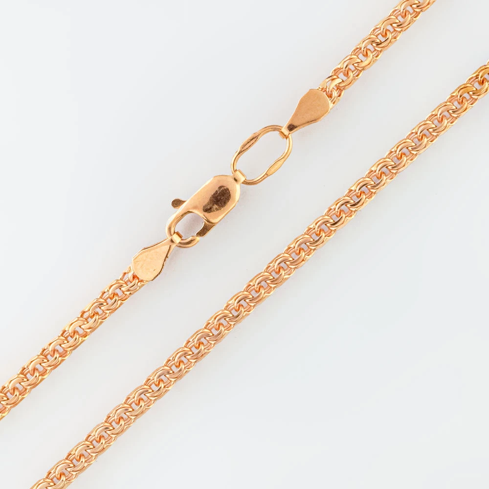 Цепь из красного золота 585 пробы