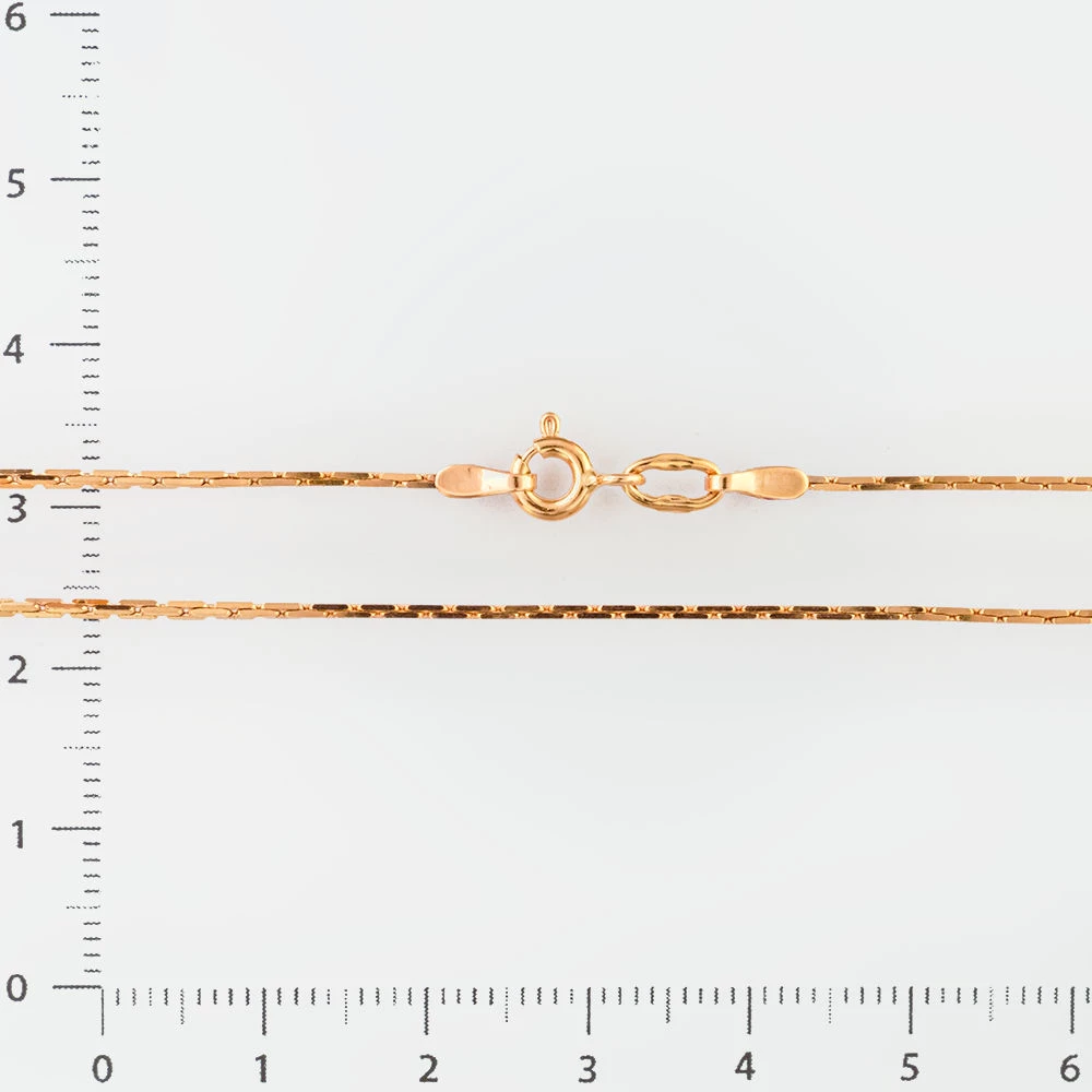 Цепь из красного золота 585 пробы