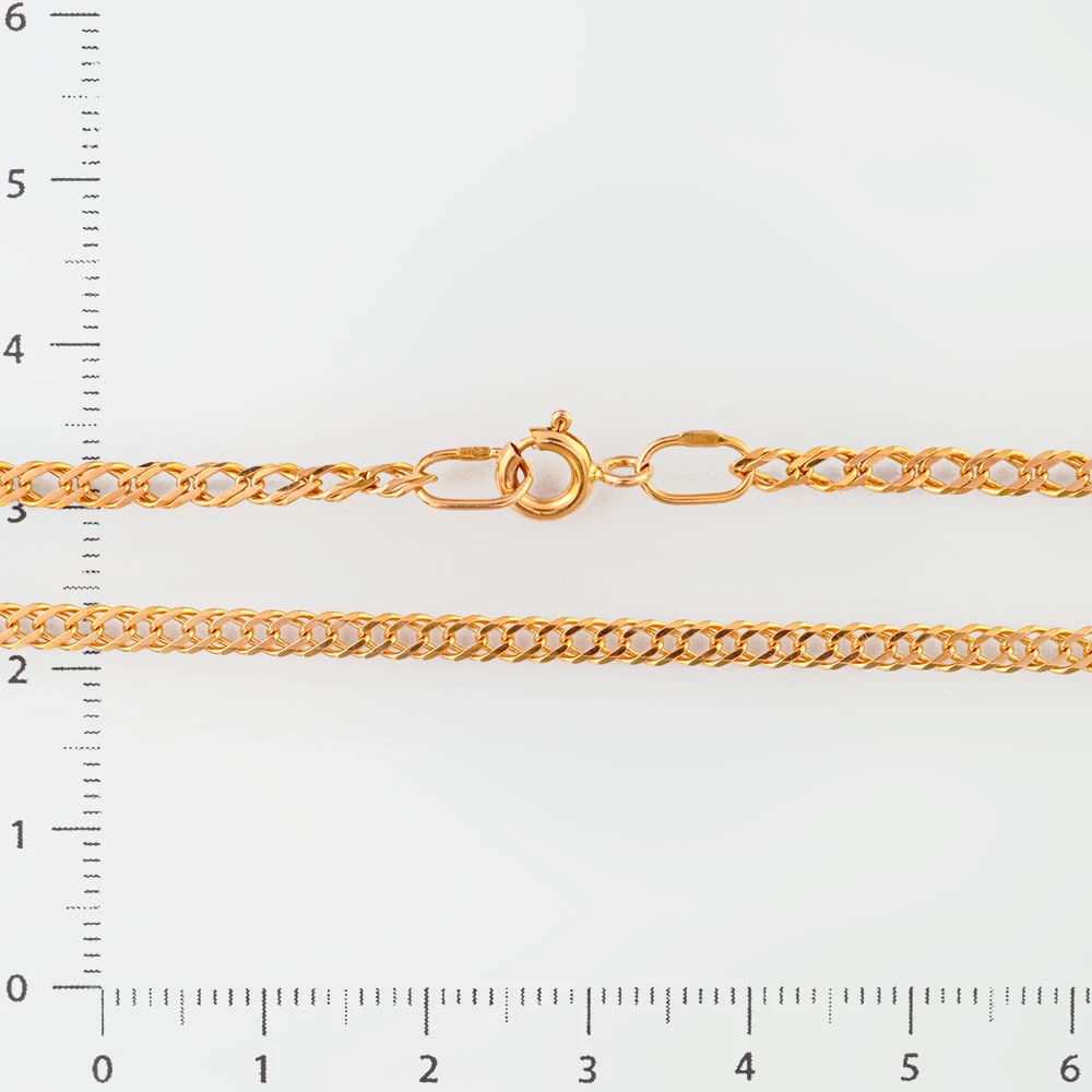 Цепь из красного золота 585 пробы