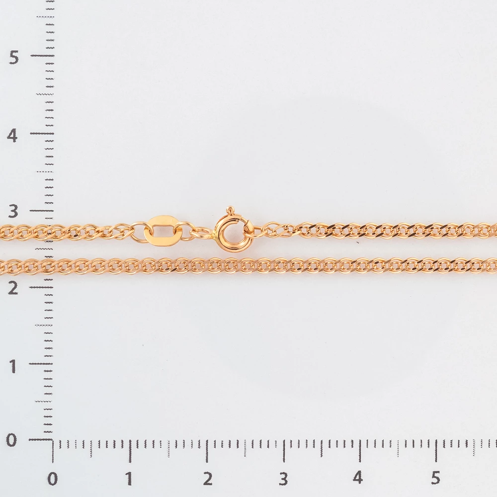 Цепь из красного золота 585 пробы