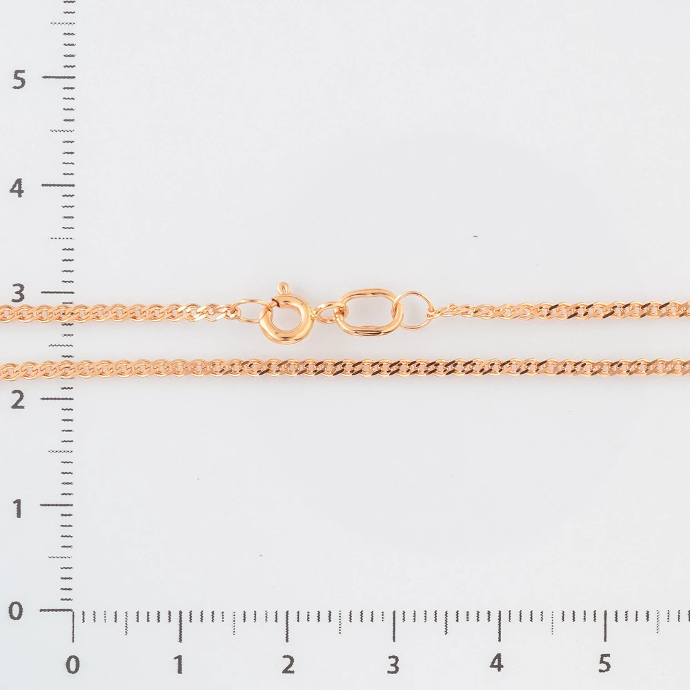 Цепь из красного золота 585 пробы