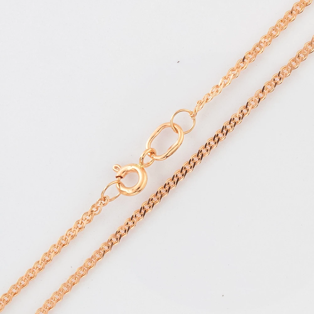 Цепь из красного золота 585 пробы