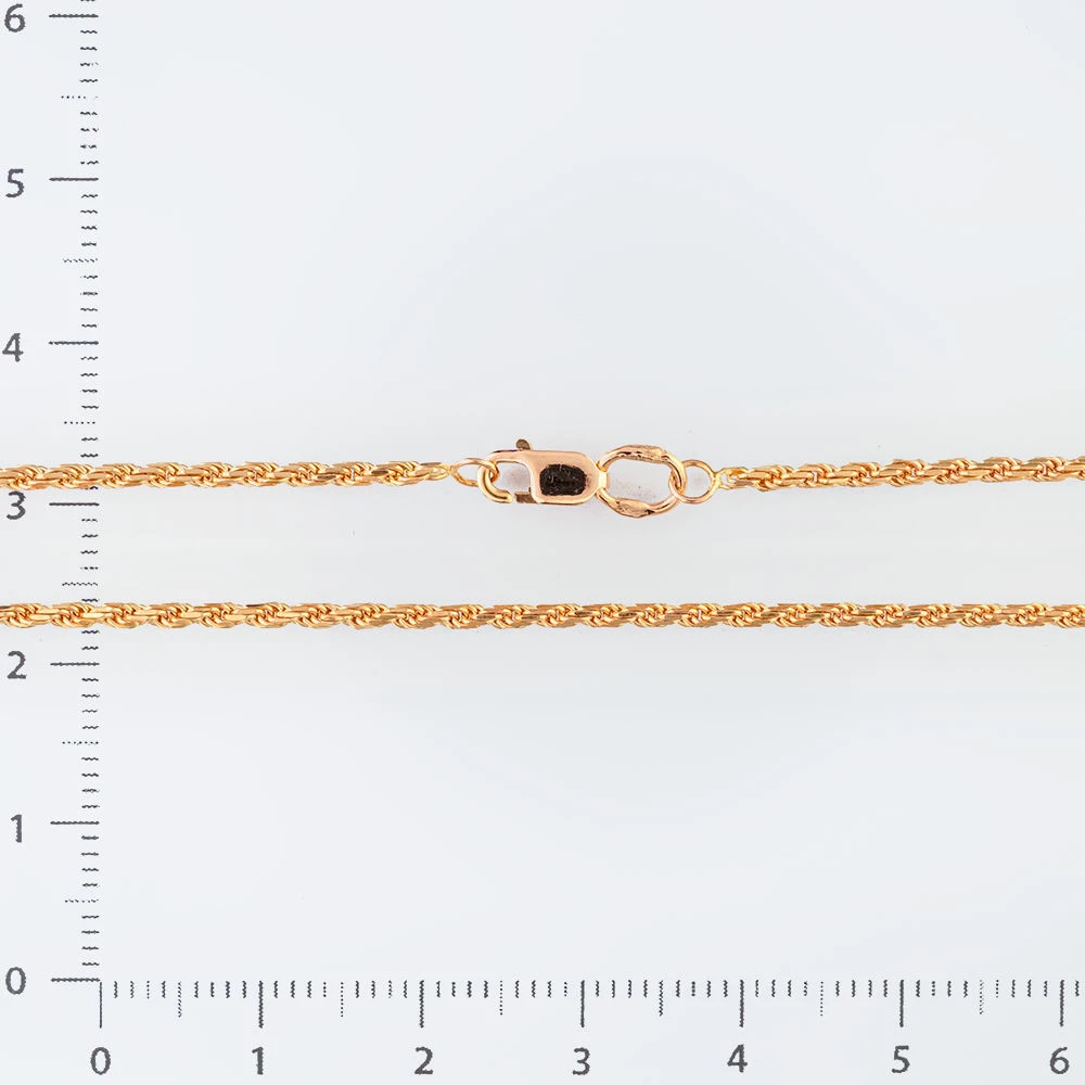 Цепь из красного золота 585 пробы