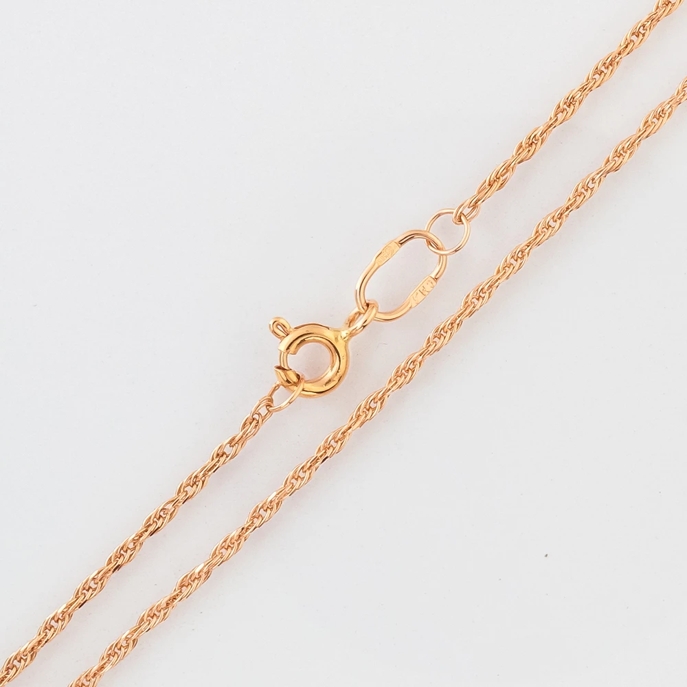 Цепь из красного золота 585 пробы