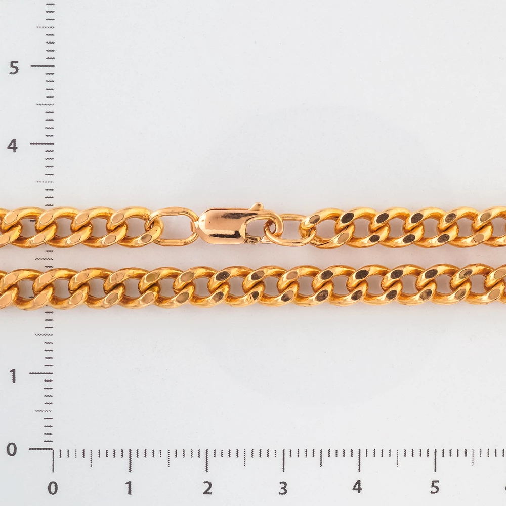 Цепь из красного золота 585 пробы