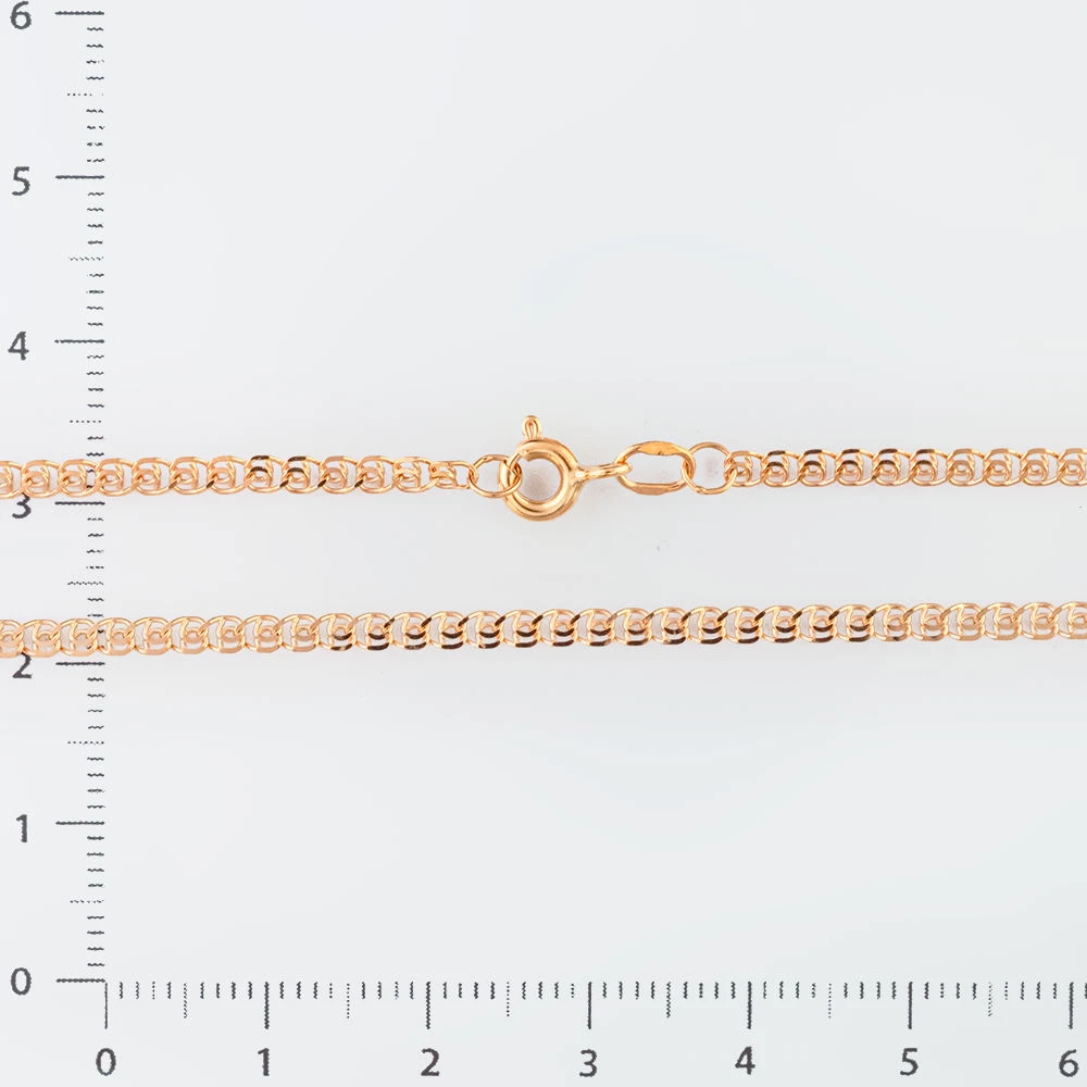 Цепь из красного золота 585 пробы