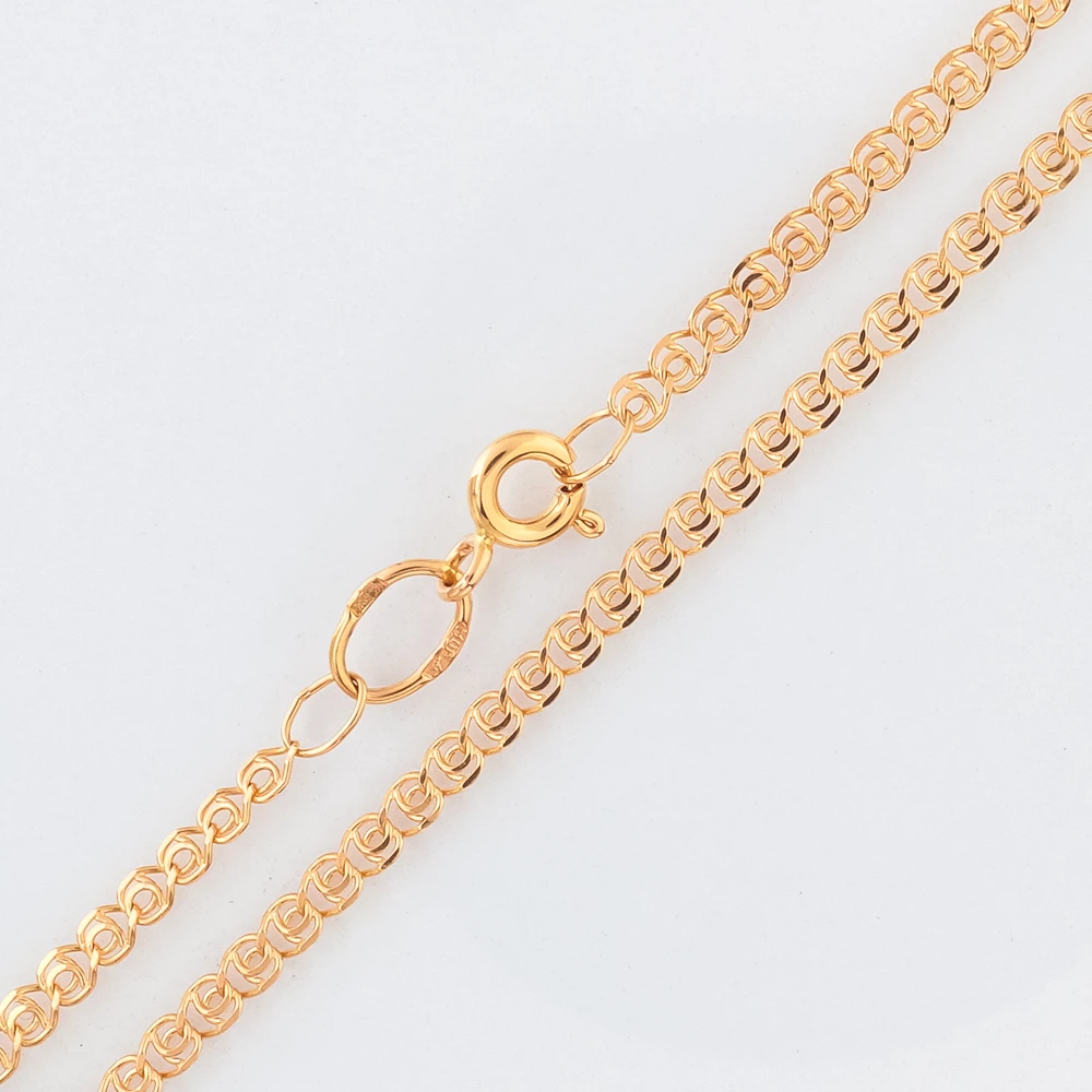 Цепь из красного золота 585 пробы