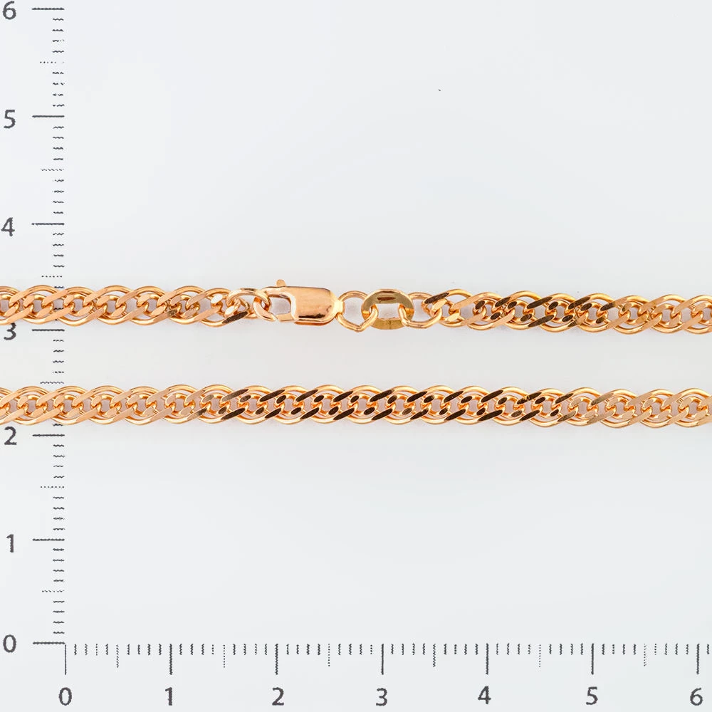 Цепь из красного золота 585 пробы