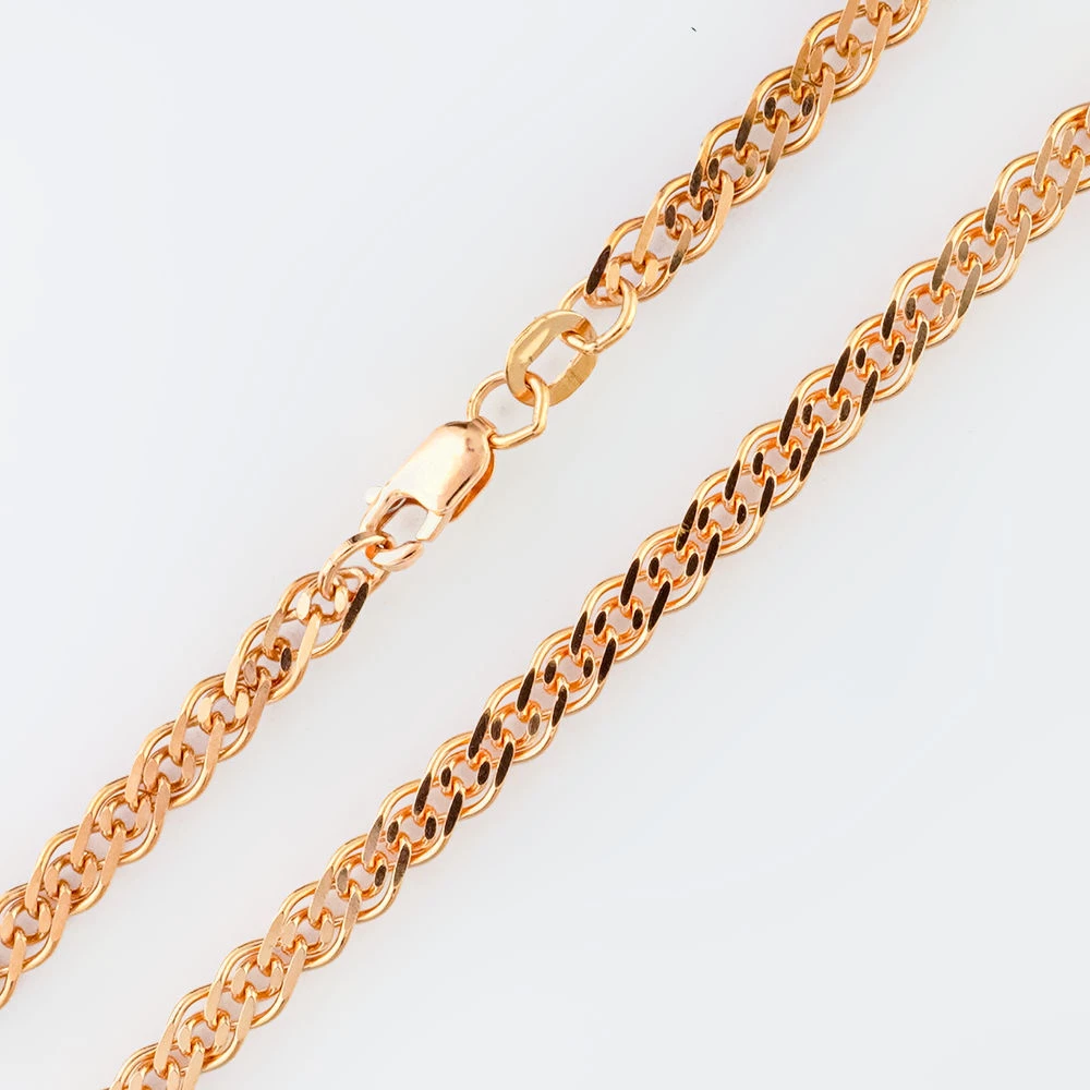 Цепь из красного золота 585 пробы