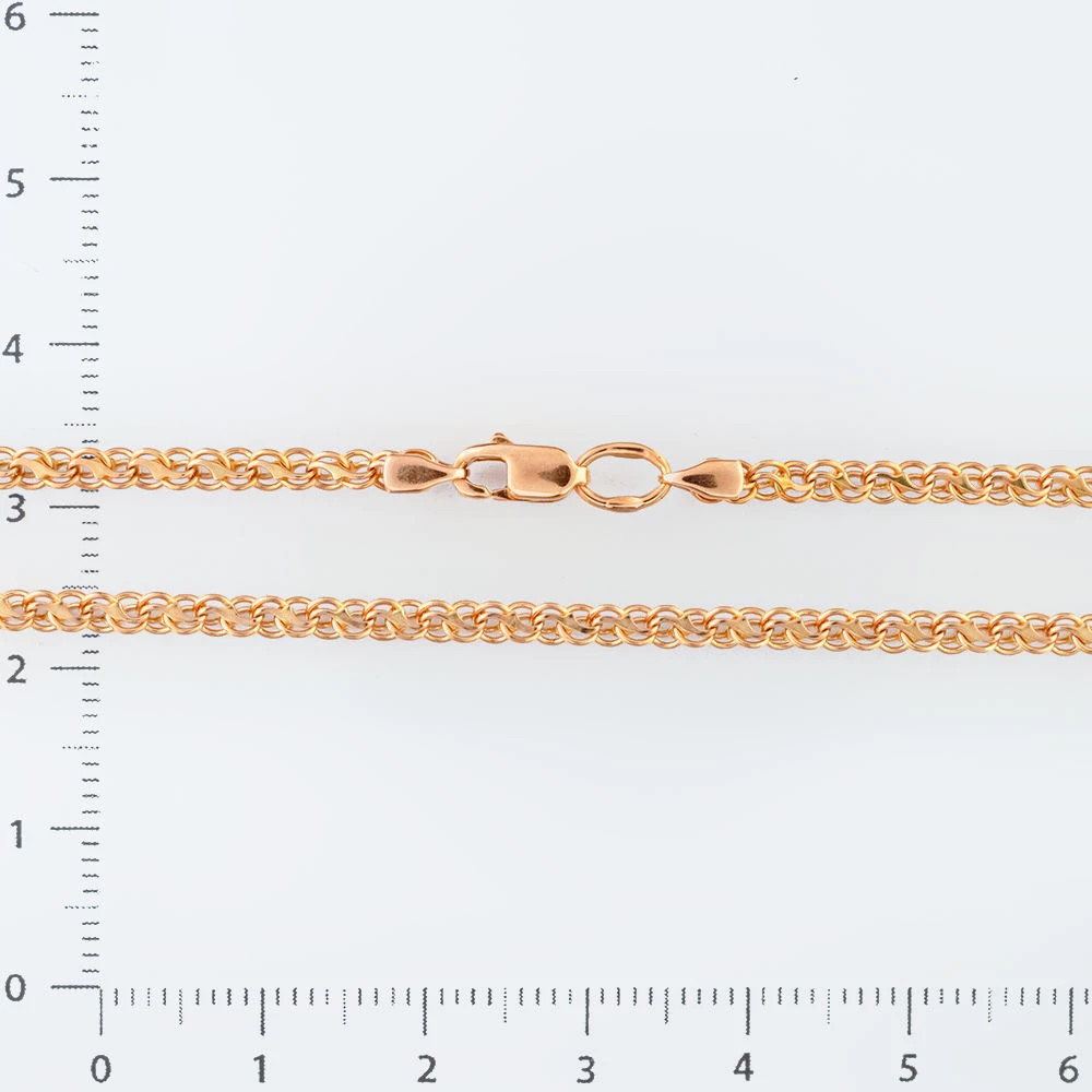 Цепь из красного золота 585 пробы