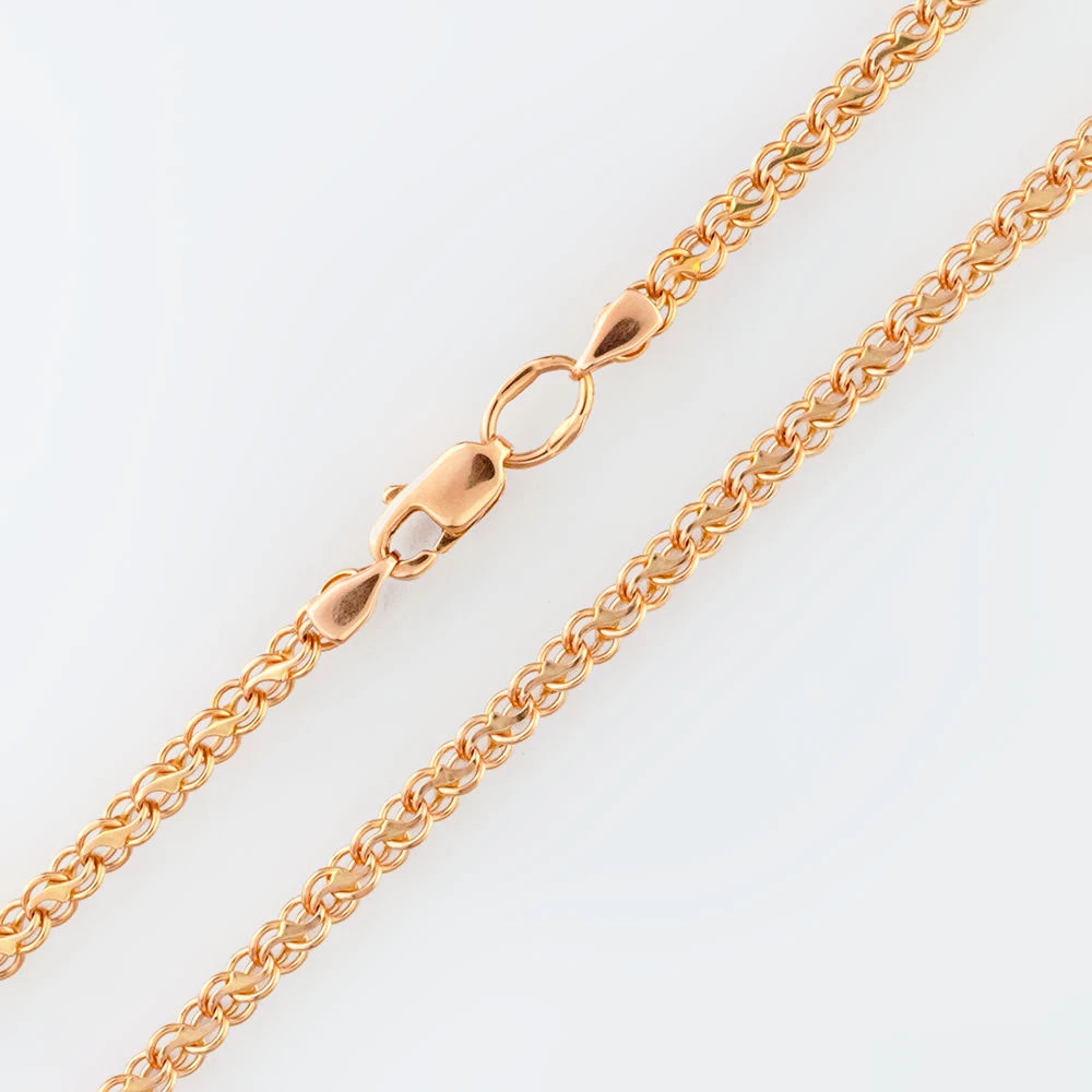 Цепь из красного золота 585 пробы