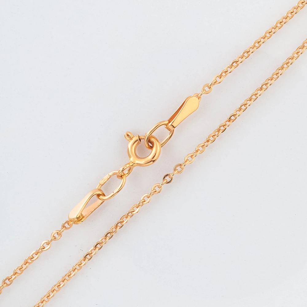 Цепь из красного золота 585 пробы