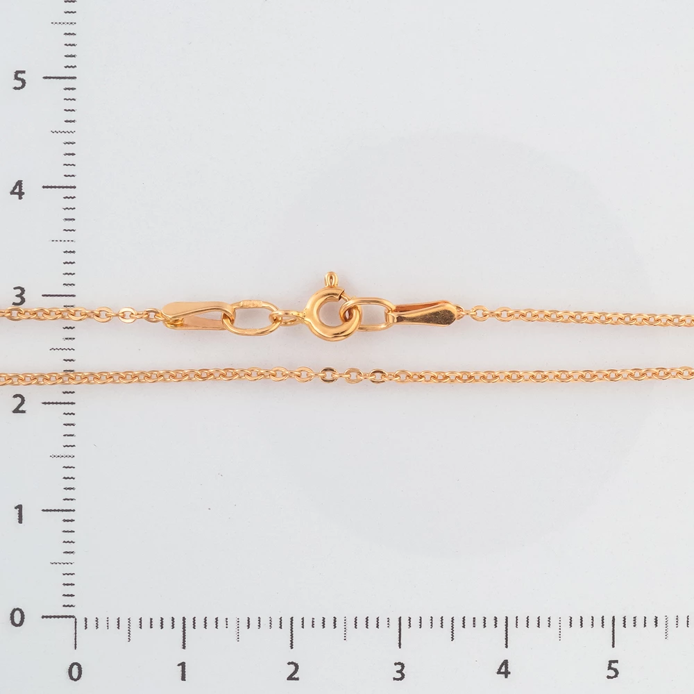 Цепь из красного золота 585 пробы