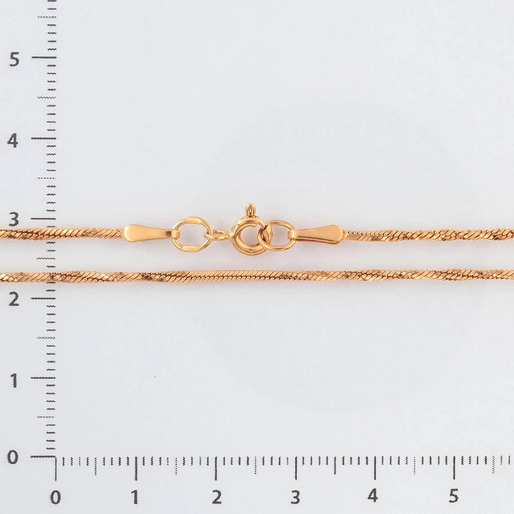 Цепь из красного золота 585 пробы 2