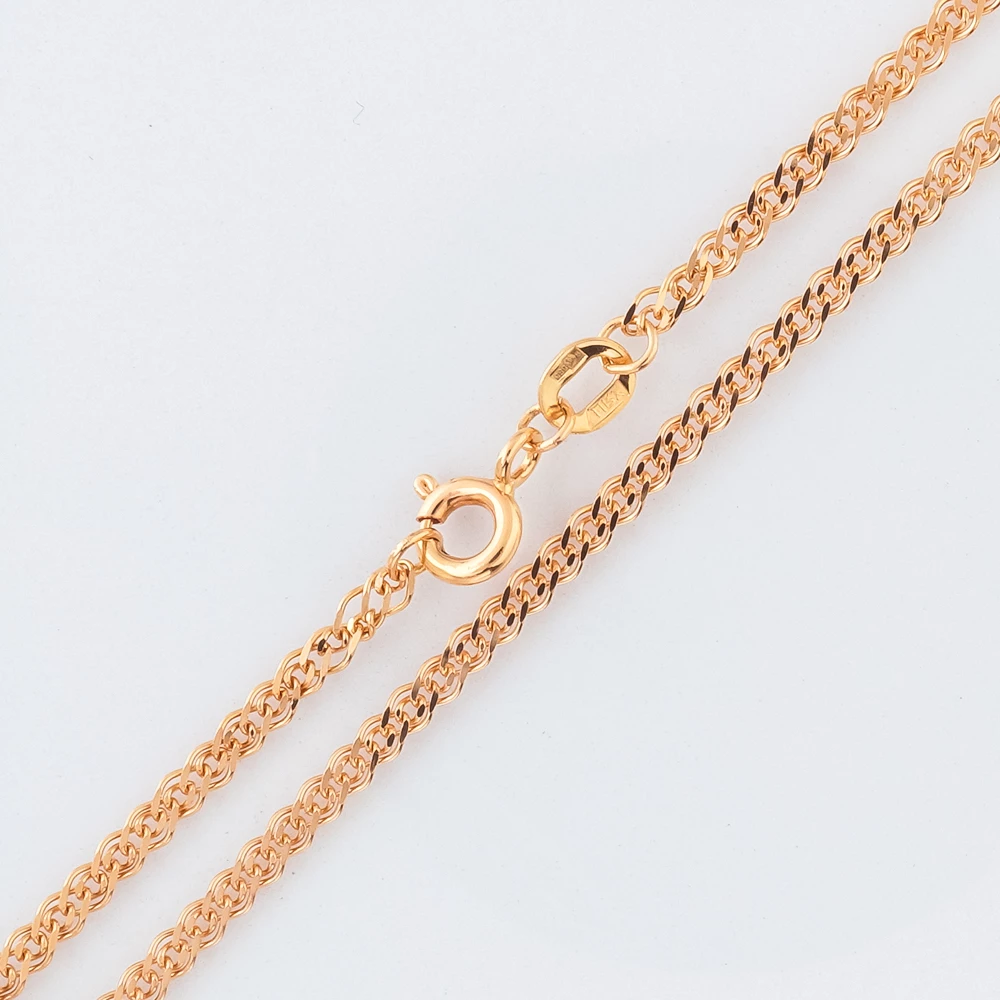 Цепь из красного золота 585 пробы