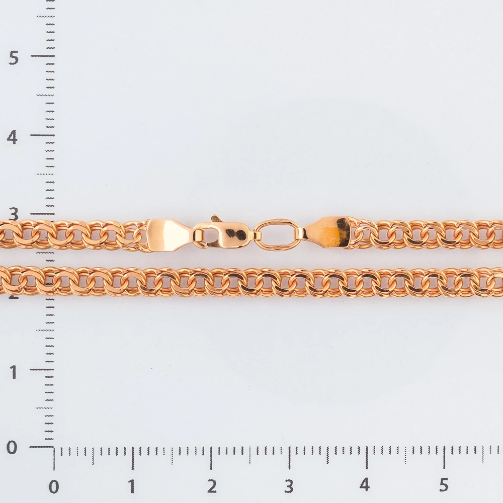 Цепь из красного золота 585 пробы 2