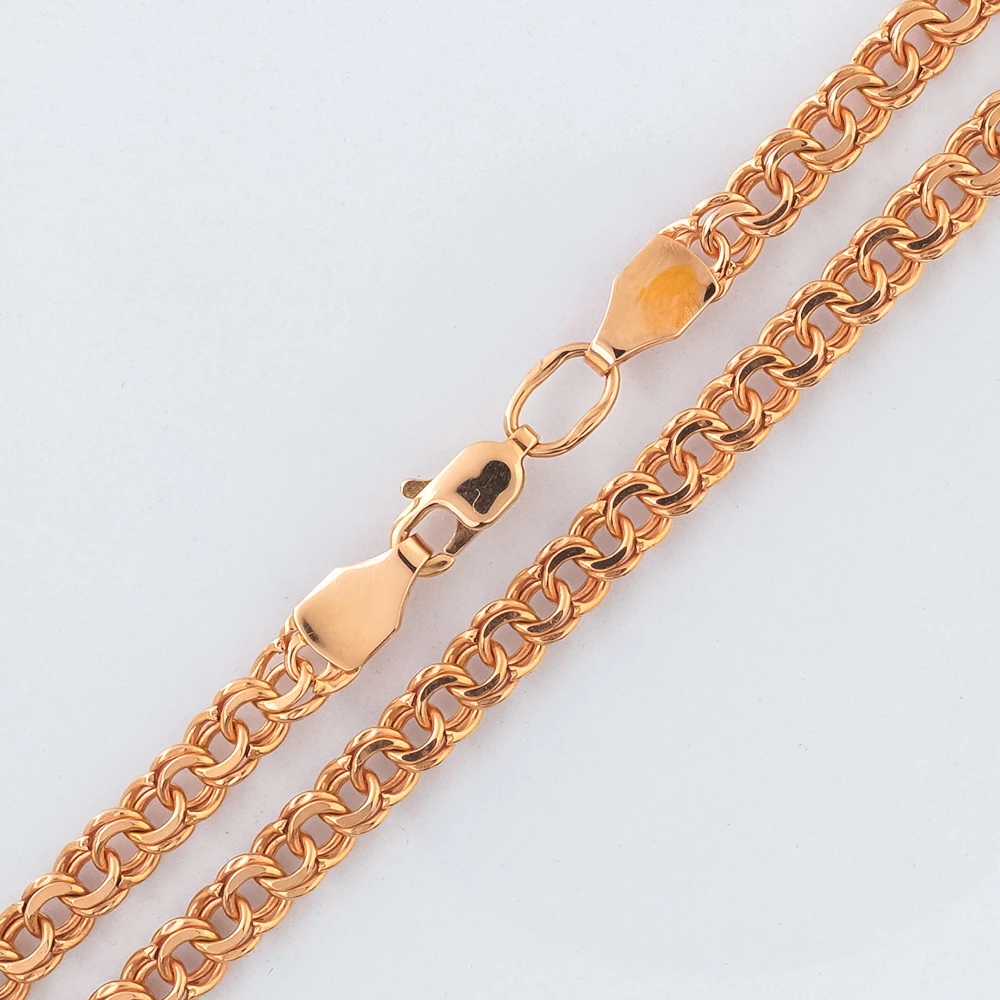 Цепь из красного золота 585 пробы 1