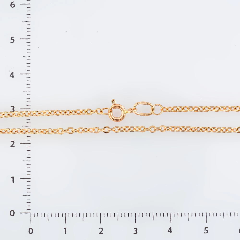 Цепь из красного золота 585 пробы