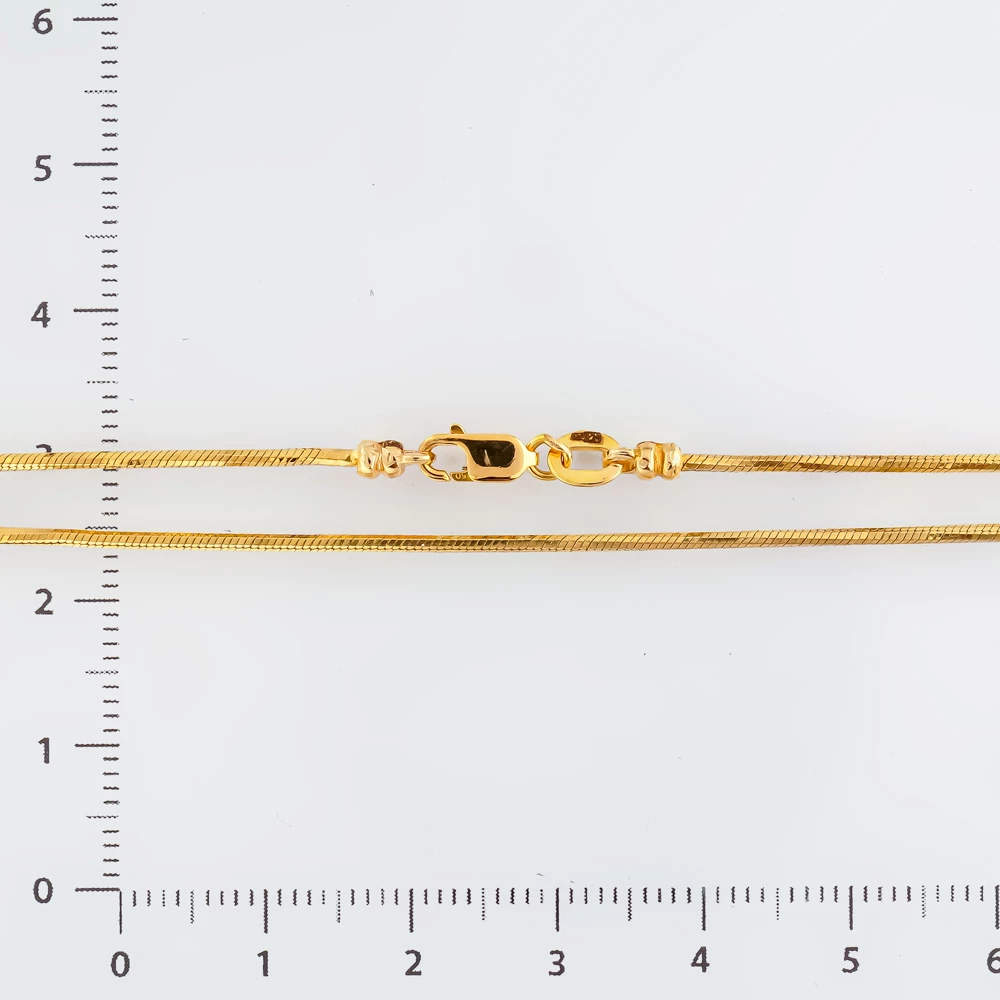 Цепь из желтого золота 750 пробы