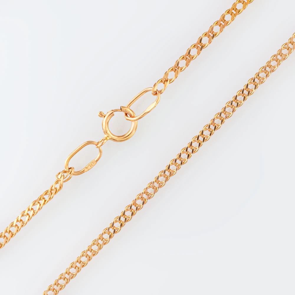 Цепь из красного золота 585 пробы