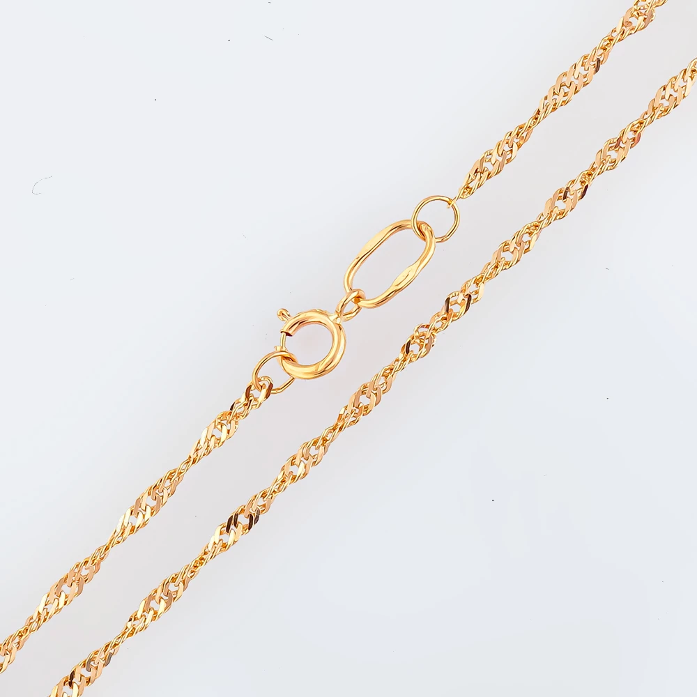 Цепь из красного золота 585 пробы