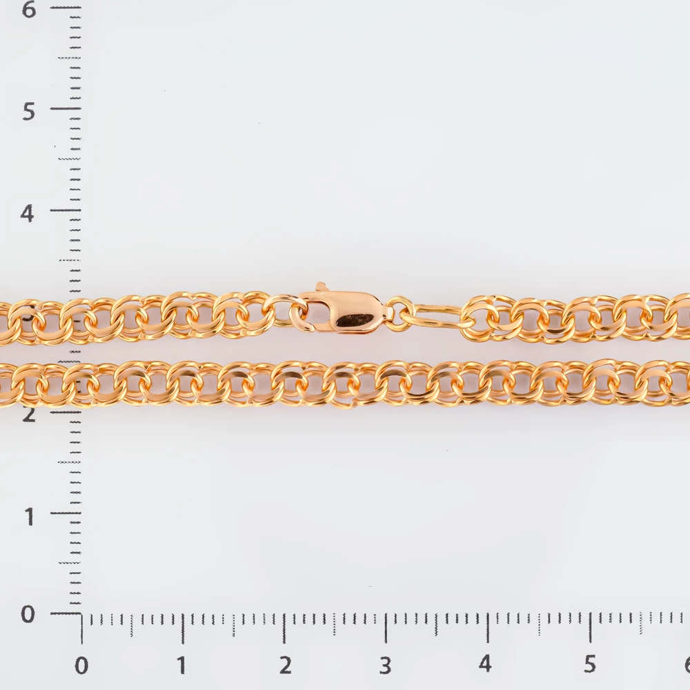 Цепь из красного золота 585 пробы