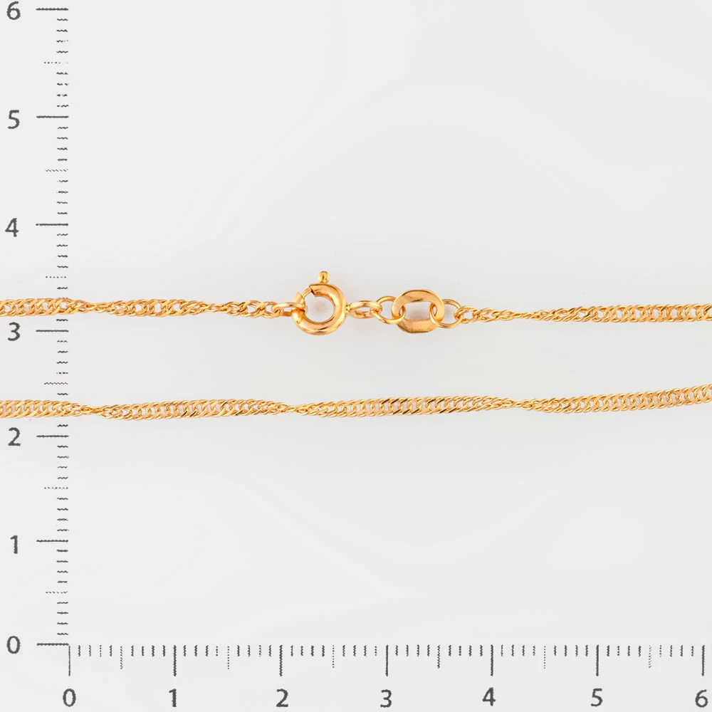 Цепь из красного золота 585 пробы