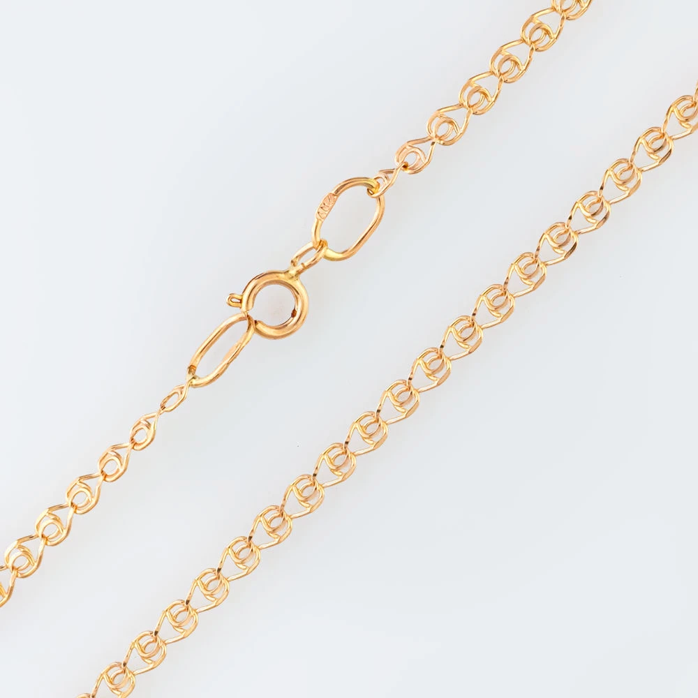 Цепь из красного золота 585 пробы