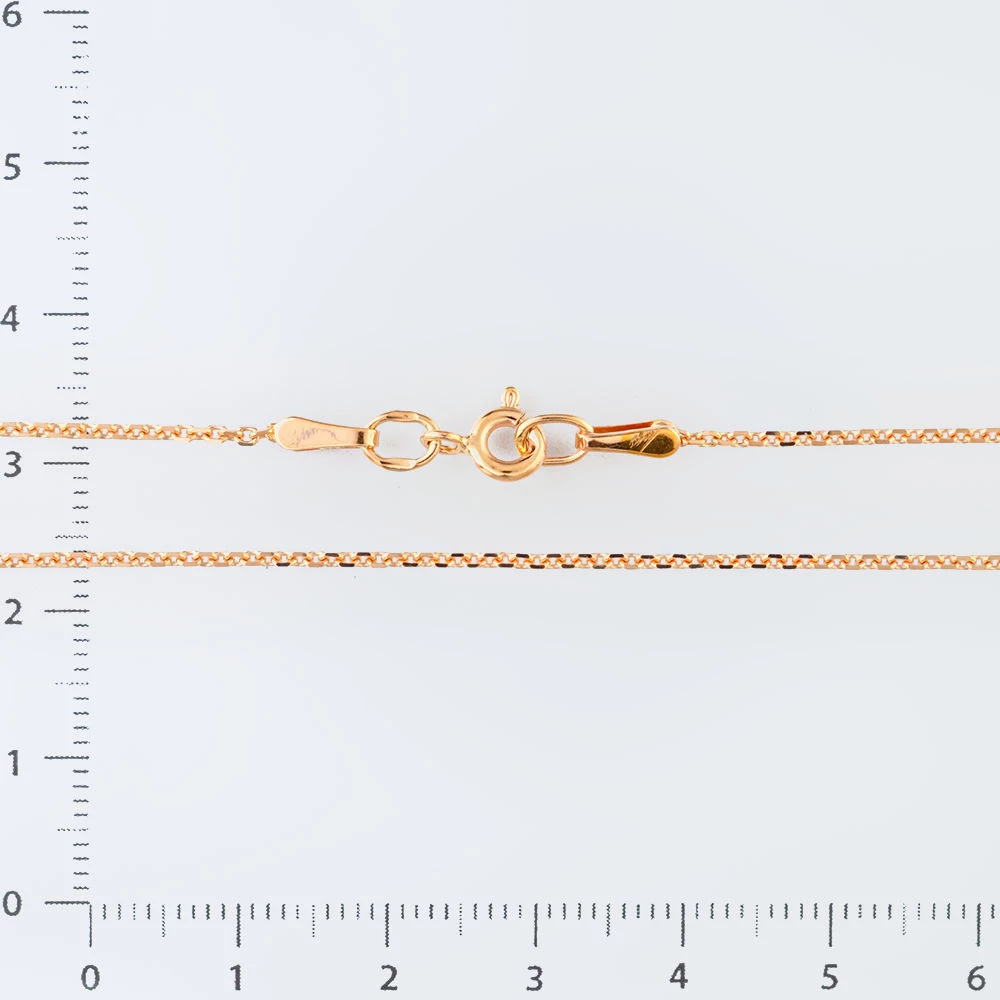 Цепь из красного золота 585 пробы