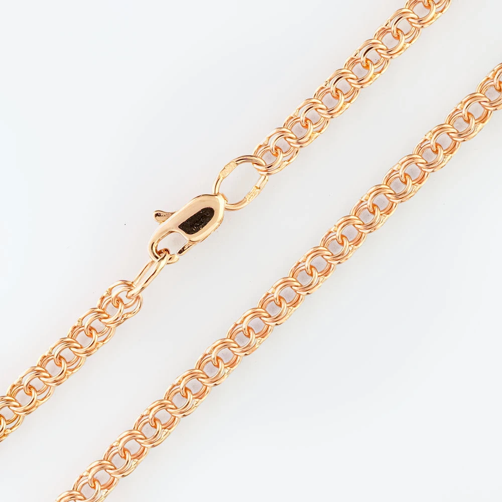 Цепь из красного золота 585 пробы