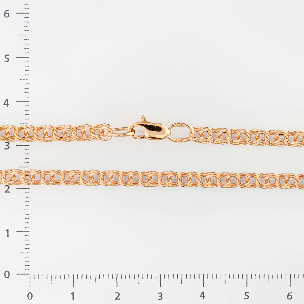 Цепь из красного золота 585 пробы