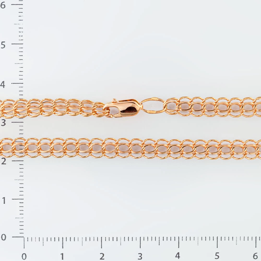 Цепь из красного золота 585 пробы