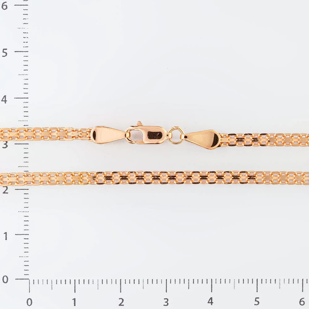 Цепь из красного золота 585 пробы