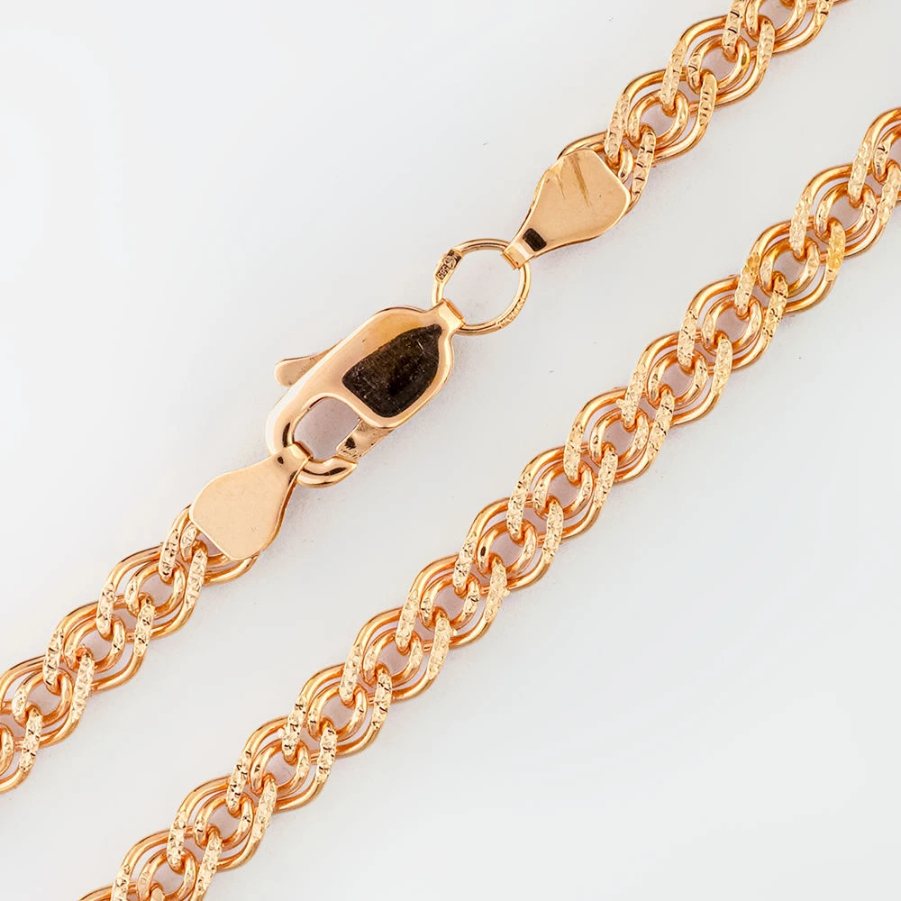 Цепь из красного золота 585 пробы