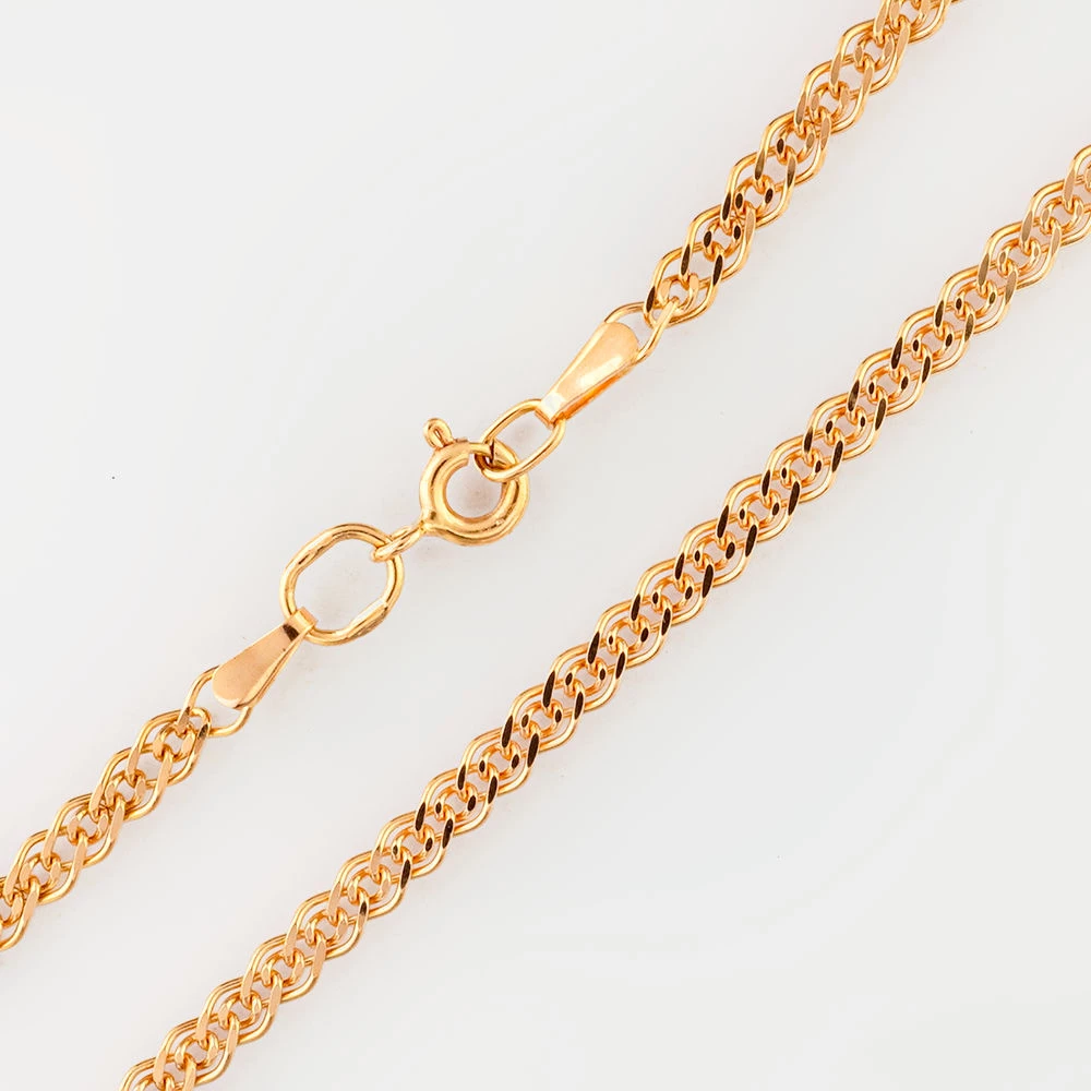 Цепь из красного золота 585 пробы