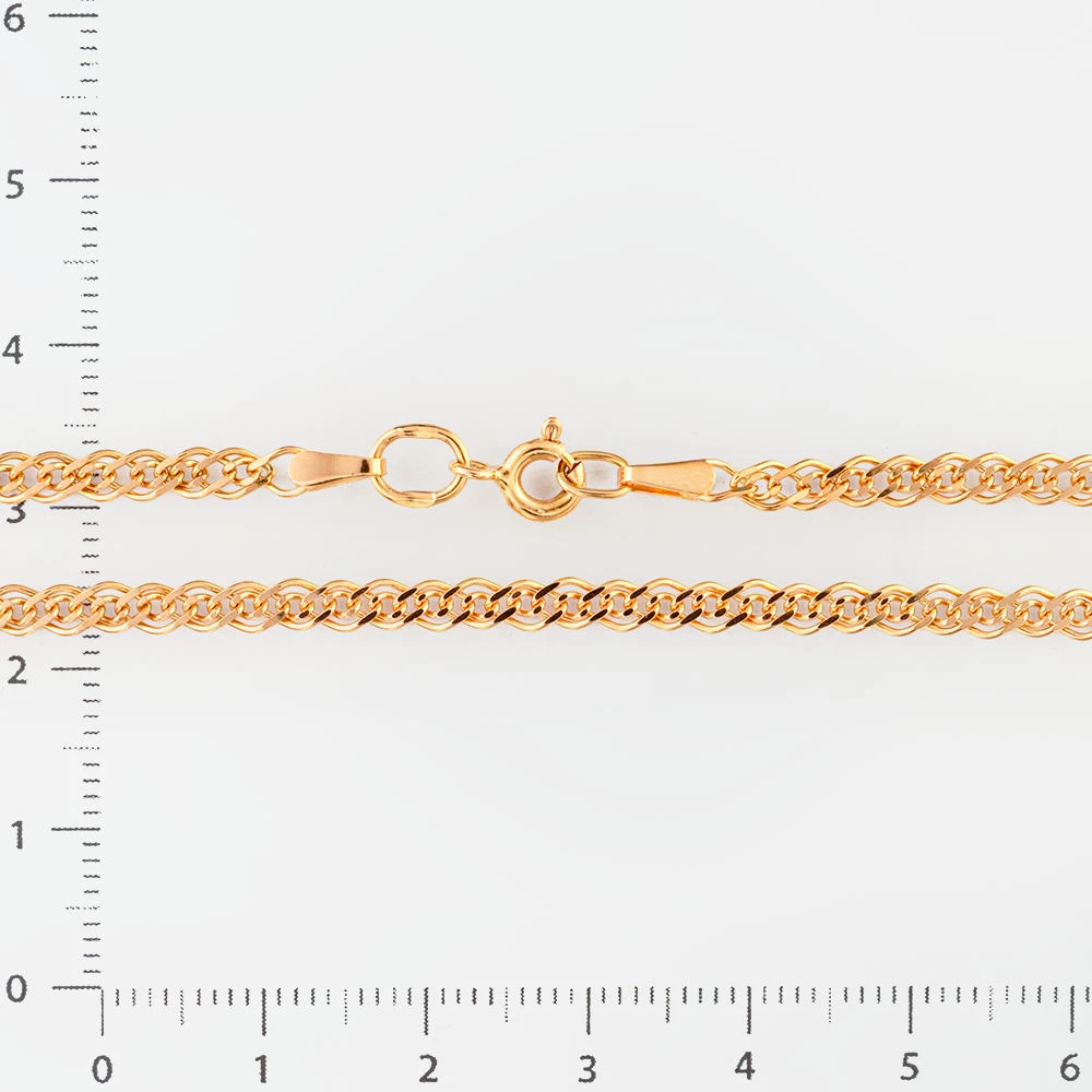Цепь из красного золота 585 пробы