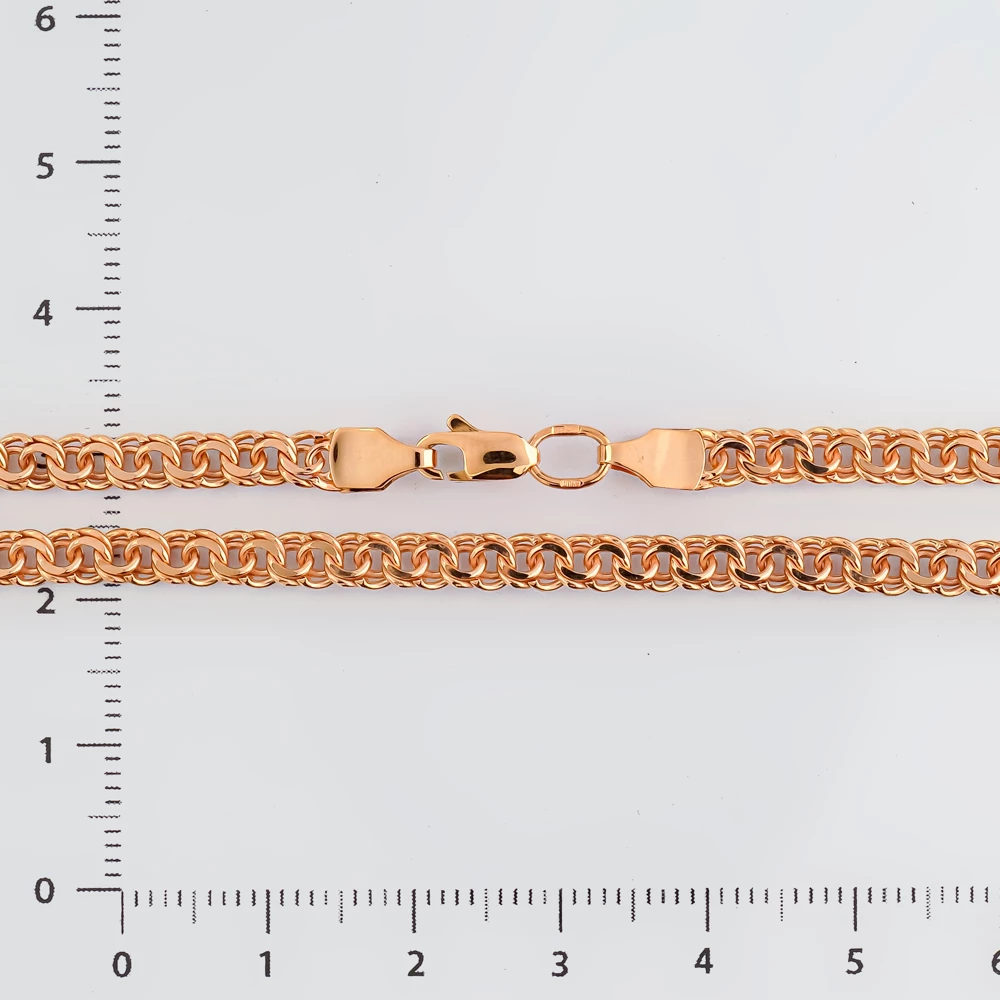 Цепь из красного золота 585 пробы