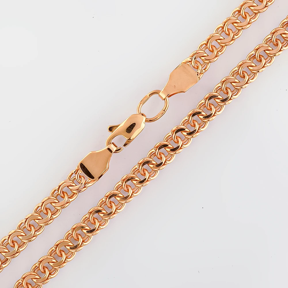 Цепь из красного золота 585 пробы