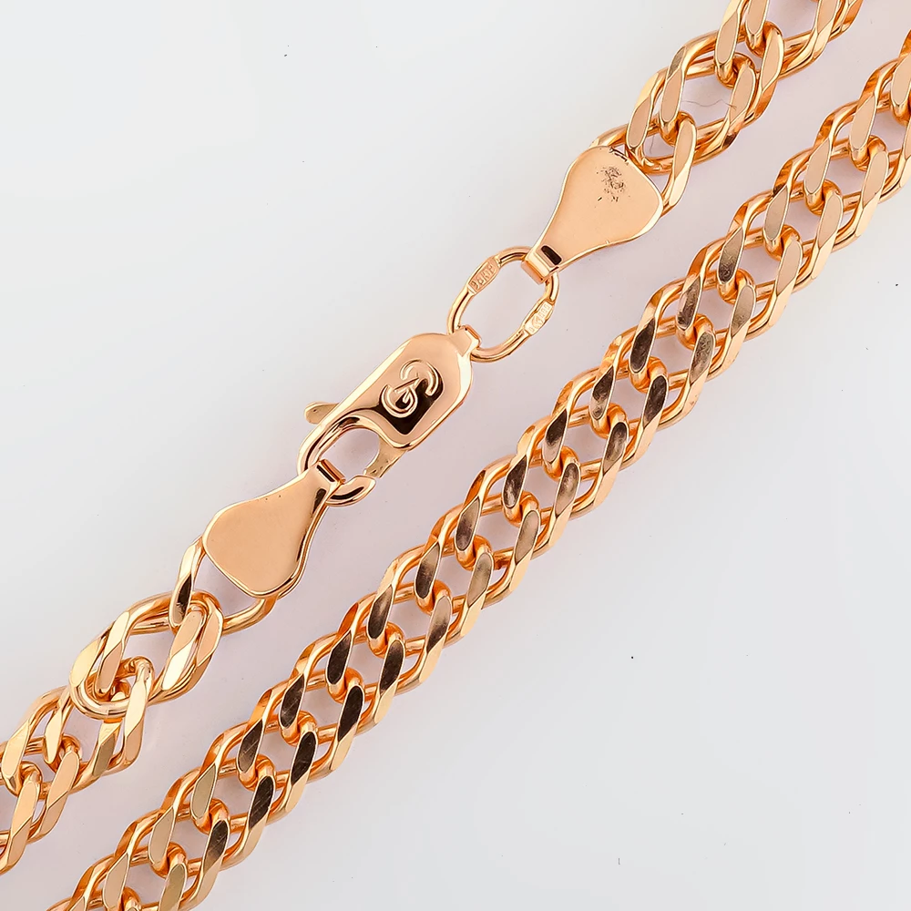 Цепь из красного золота 585 пробы